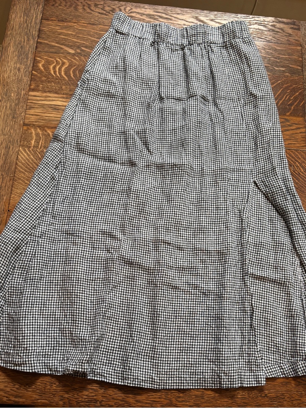 Quince 100% European Linen Maxi Skirt - Picture 3 of 9
